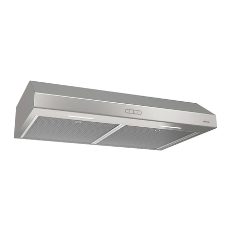Broan-Nutone Glacier 36-Inch Stainless Steel Convertible Under-Cabinet Range Hood BCDF136SS